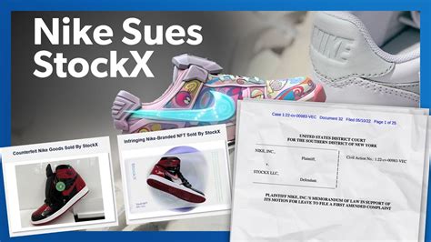 nike sue stockx fake shoes